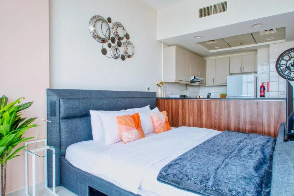 Image of Airvistas Studio Apartment At Reef Residence JVC