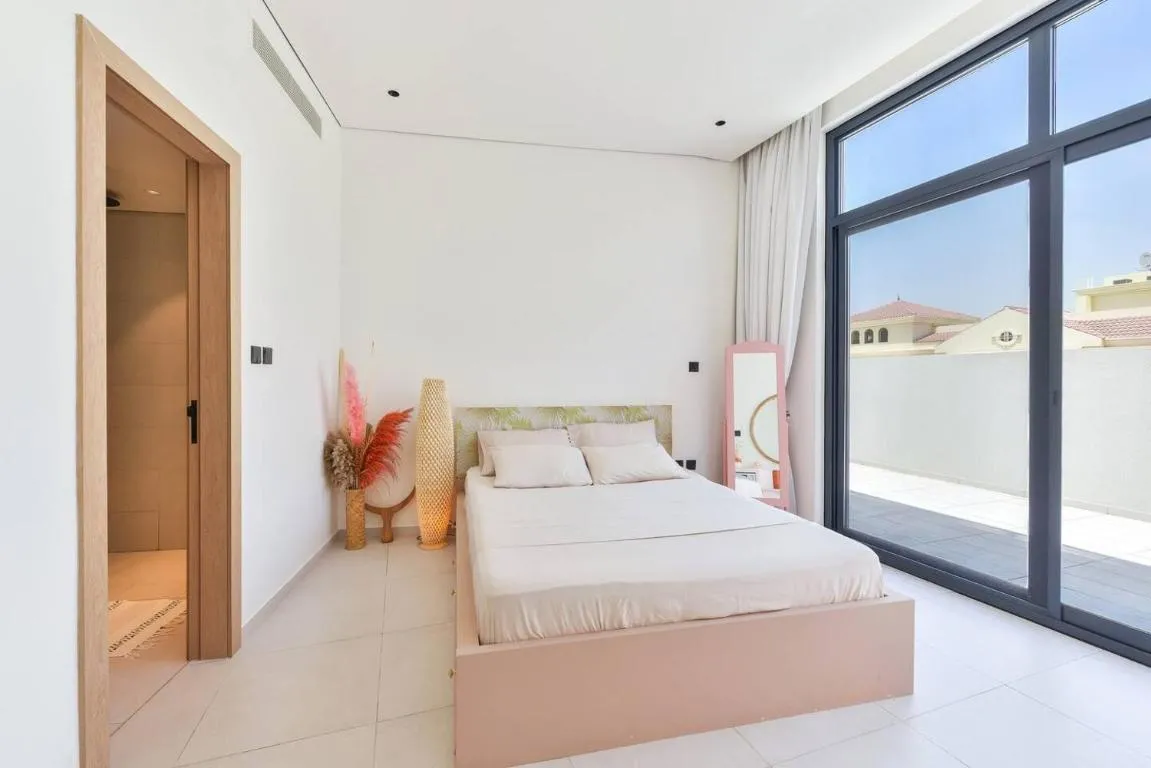 Image of Boho Style 1 Bdr With Huge Terrace Gym Pool
