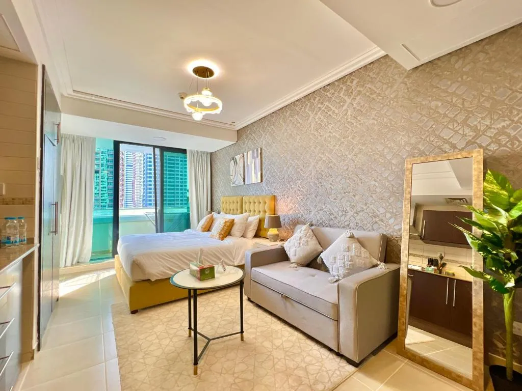 Image of Cosmos Living Cozy Studio With Balcony