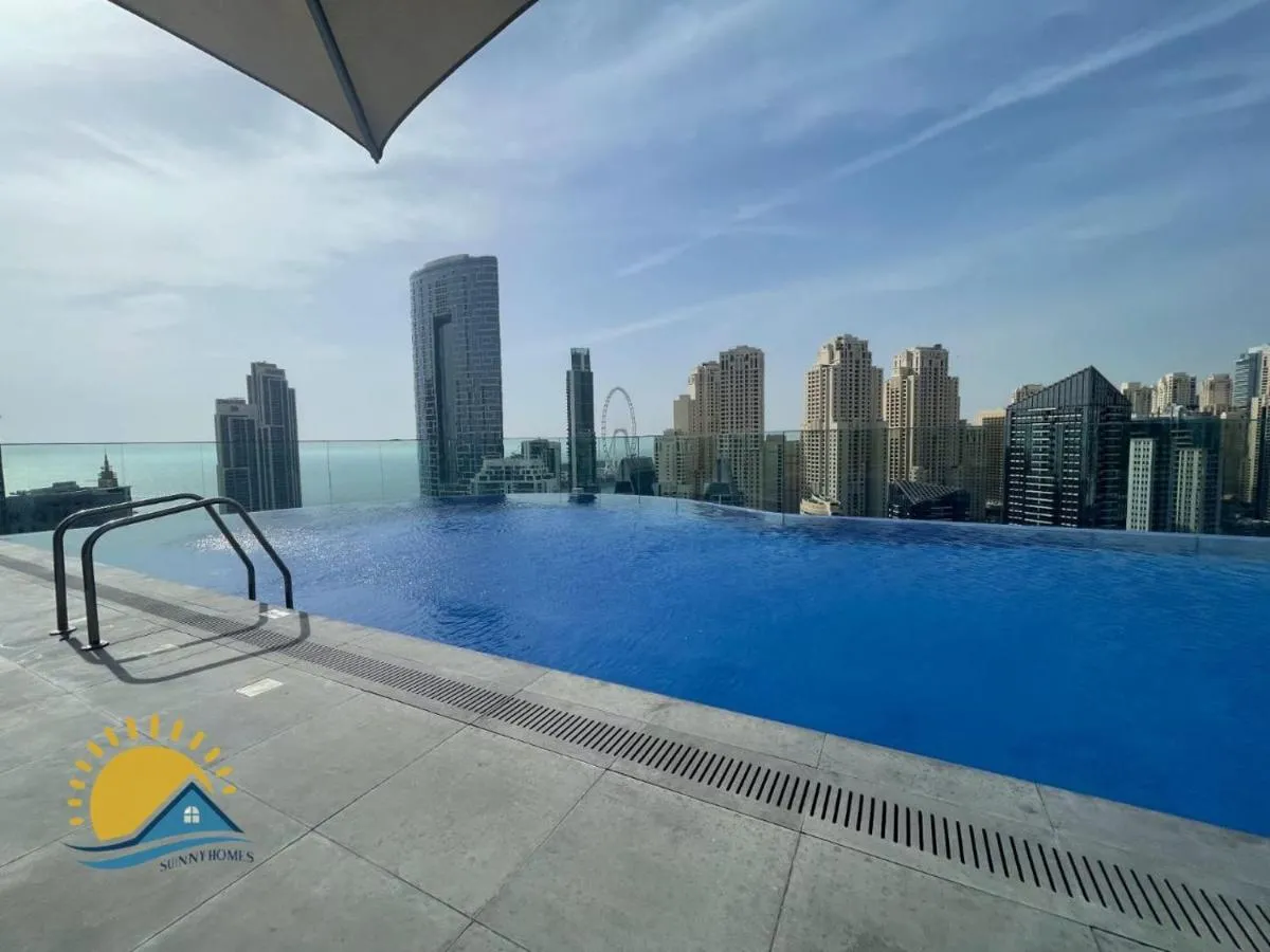 Image 1 of Dubai Marina Walk Gem Modern Apt with Pool & Gym access, Steps to Beach & Metro