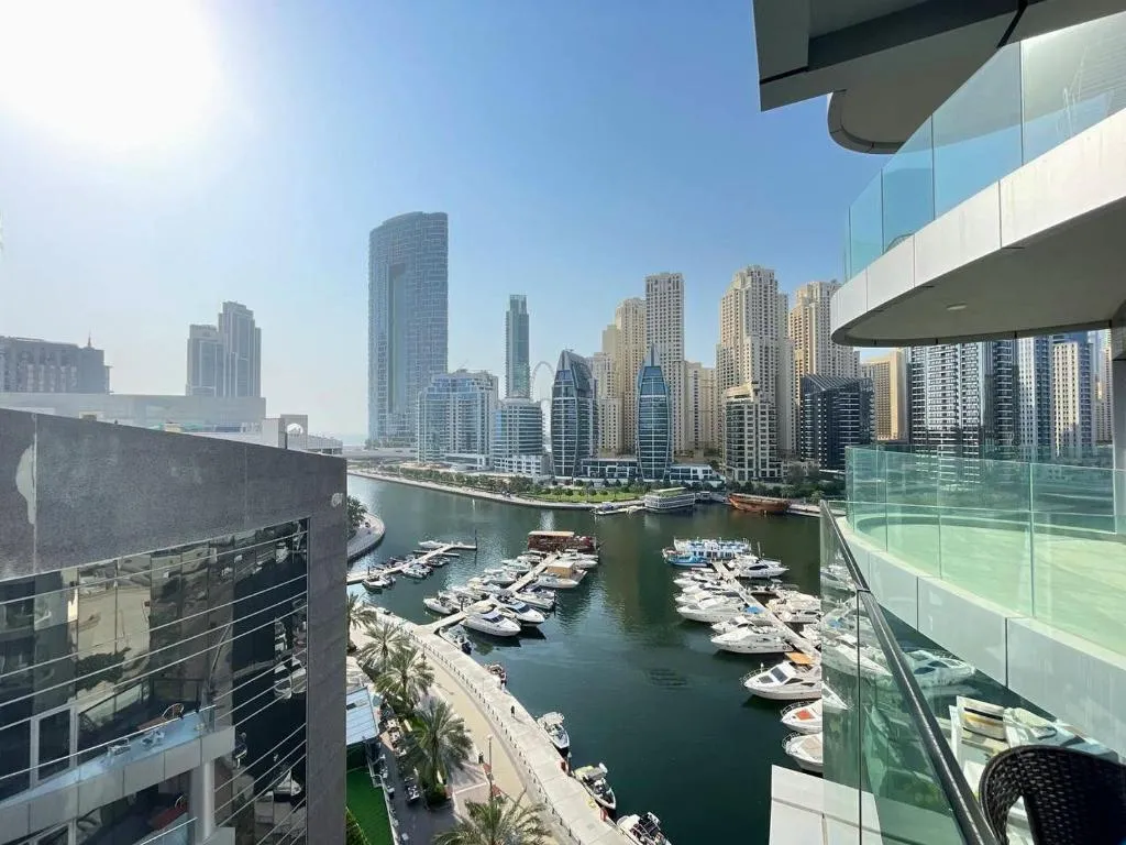 Image of Dubai Marina Walk Gem Modern Apt with Pool & Gym access, Steps to Beach & Metro