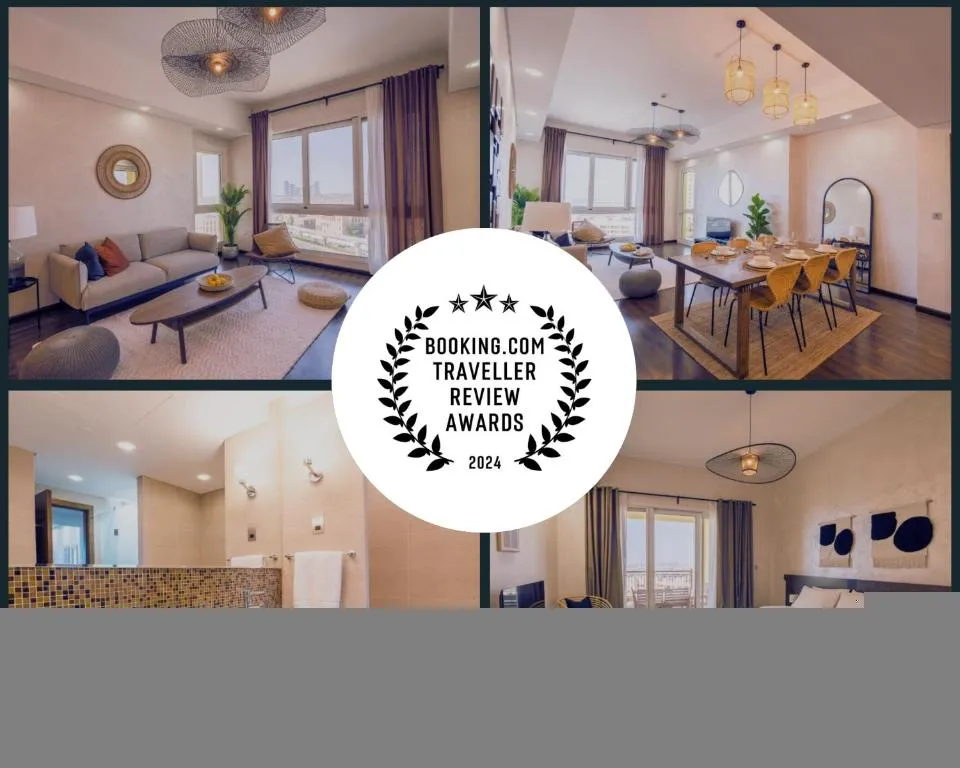 Image of Elegant 2BR Palm Jumeirah Apt with Pool Access