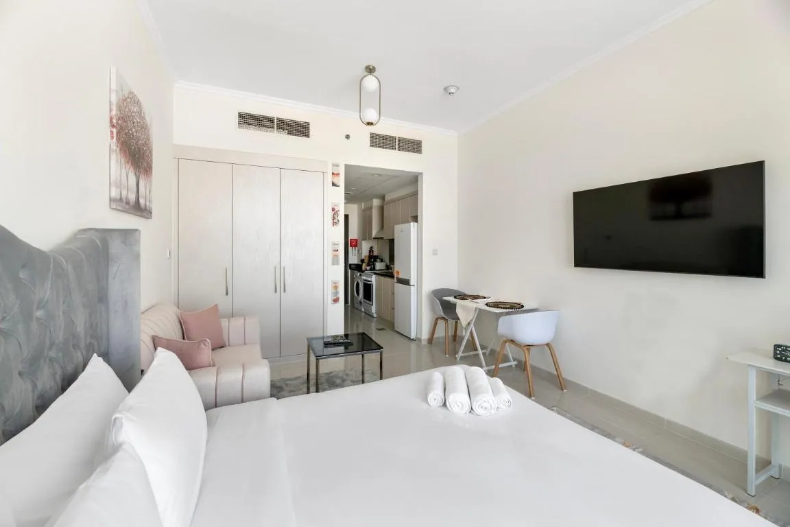 Image of Fabulous Studio in Damac Hills with a Pool & Gym