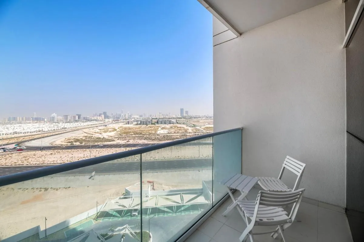 Image 6 of Fabulous Studio in Damac Hills with a Pool & Gym