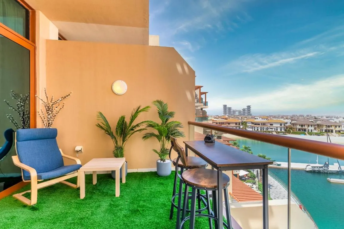 Image of FiveX Studio Oasis living with Burj Al Arab view