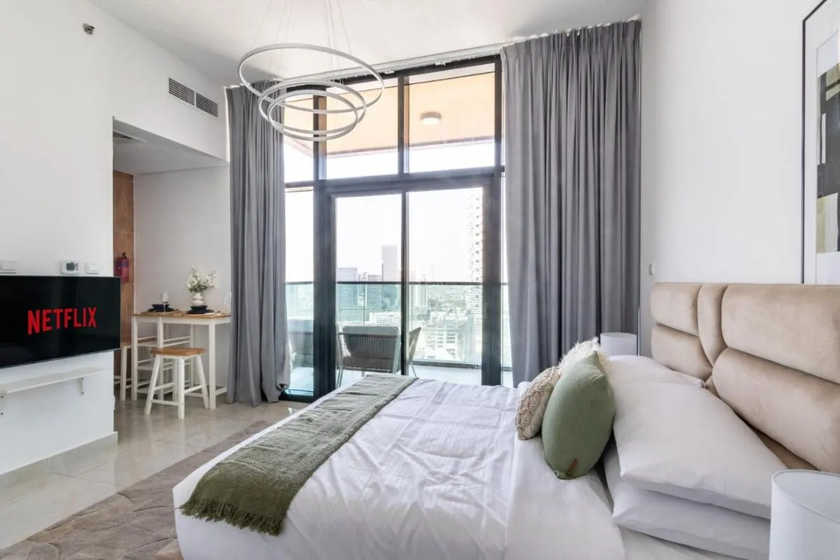 Image 1 of GuestReady Holiday Homes – Top floor view in JVC