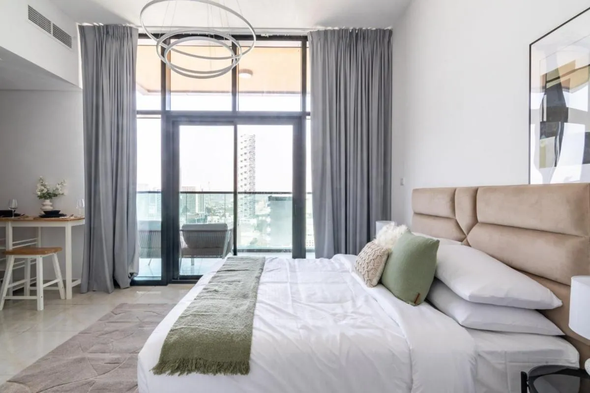 Image 3 of GuestReady Holiday Homes – Top floor view in JVC