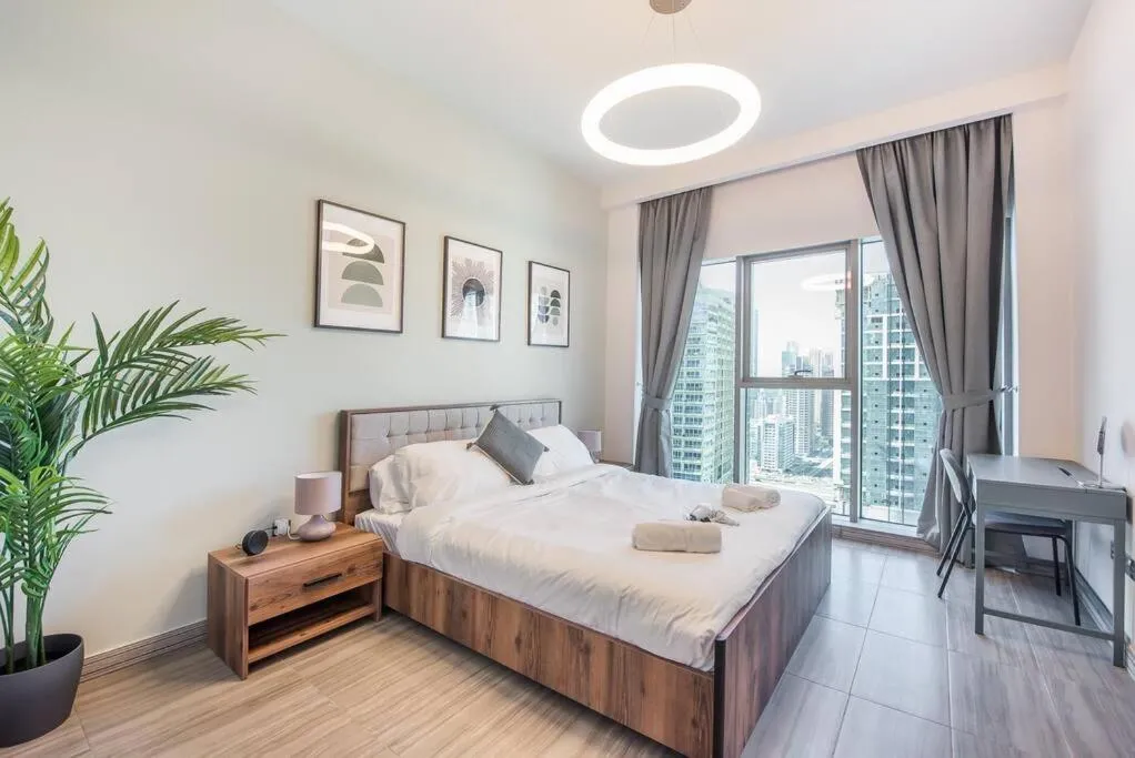 Image 1 of I can sleep 4 & with a lake view in MBL Tower, JLT