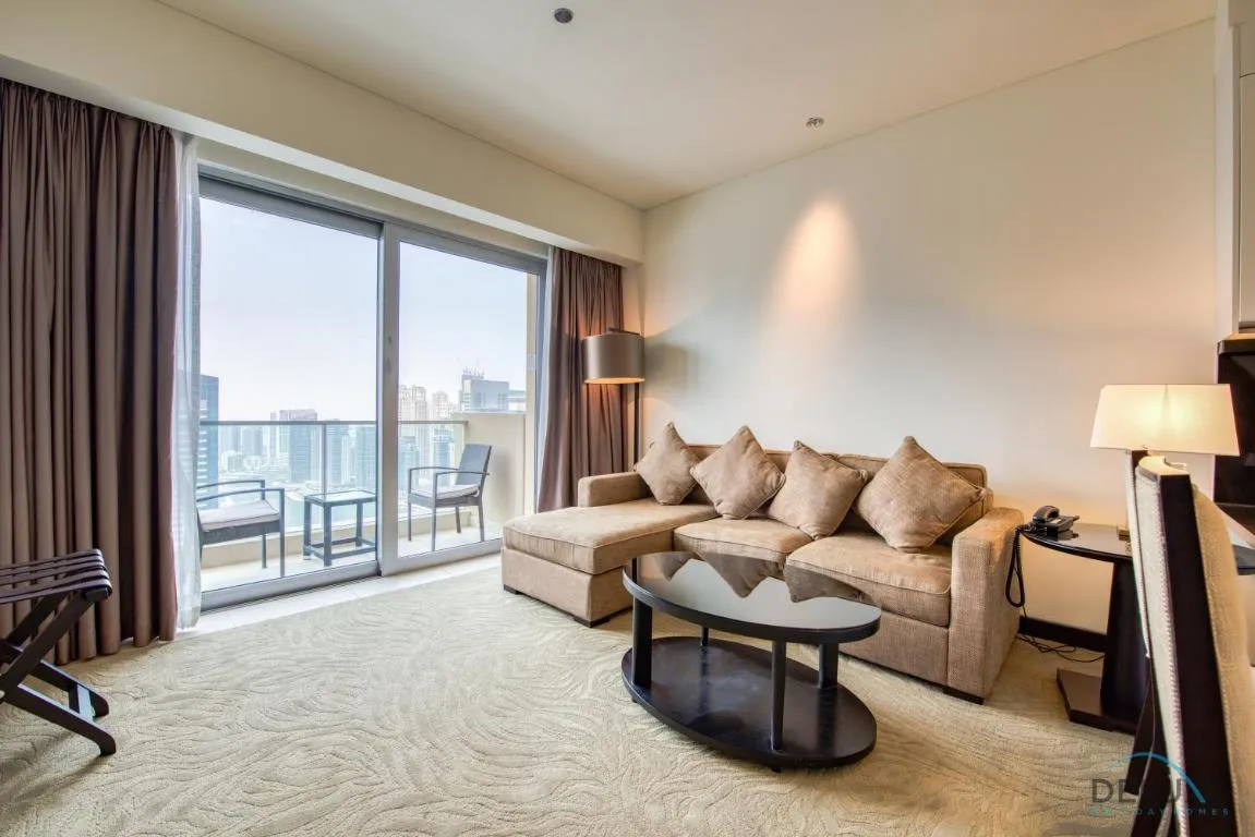 Image of Lush 1 BR at The Address Residences Dubai Marina by Deluxe Holiday Homes