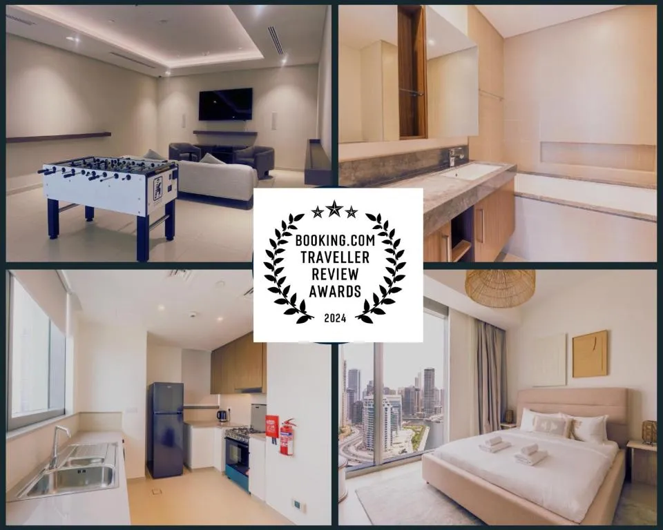 Image of Luxurious 2BR Apt at Blue Waters, Near Marina Mall