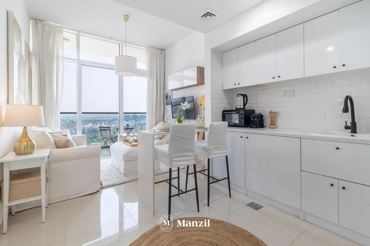 Image 4 of Manzil – 1BR Home in DAMAC Hills with Golf Course View