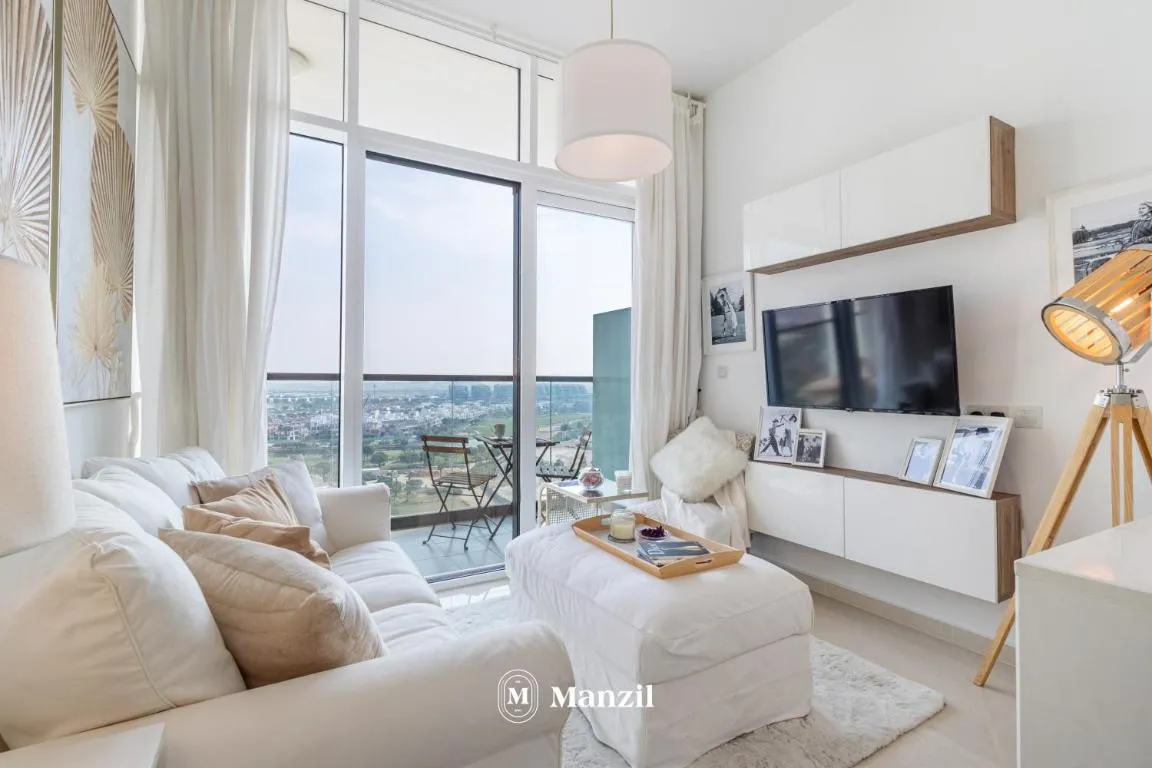Image of Manzil – 1BR Home in DAMAC Hills with Golf Course View