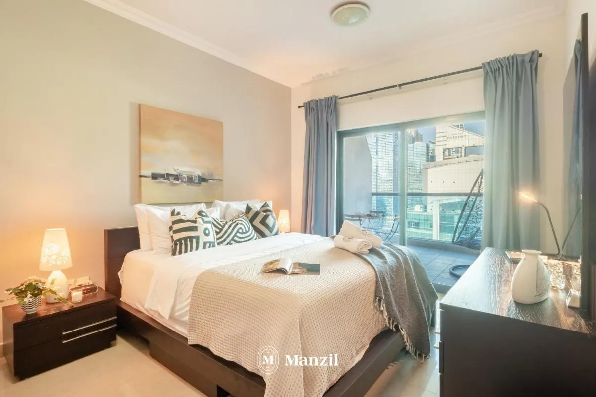 Image 1 of Manzil – 1BR Home in Dubai Marina with Marina View, Nr JBR Beach & Marina Mall