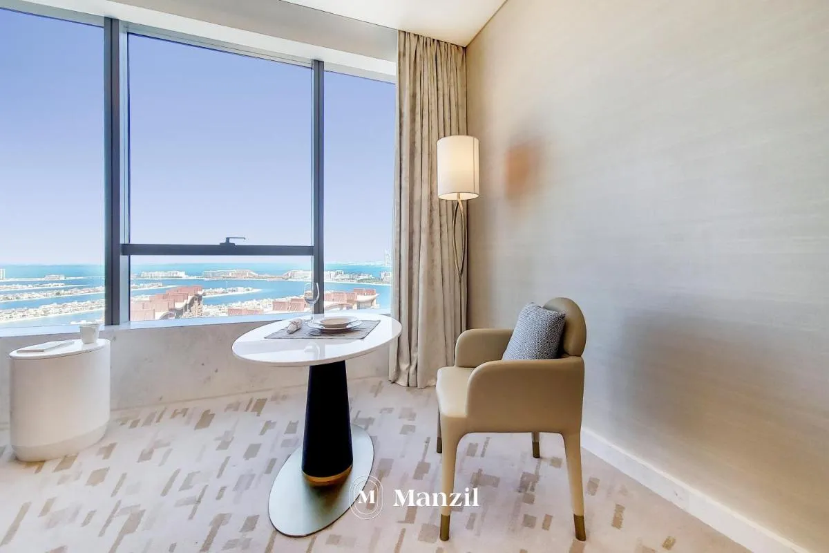 Image 2 of Manzil – Studio Apartment with Aura Pool & Sea View at The Palm Tower in Palm Jumeirah