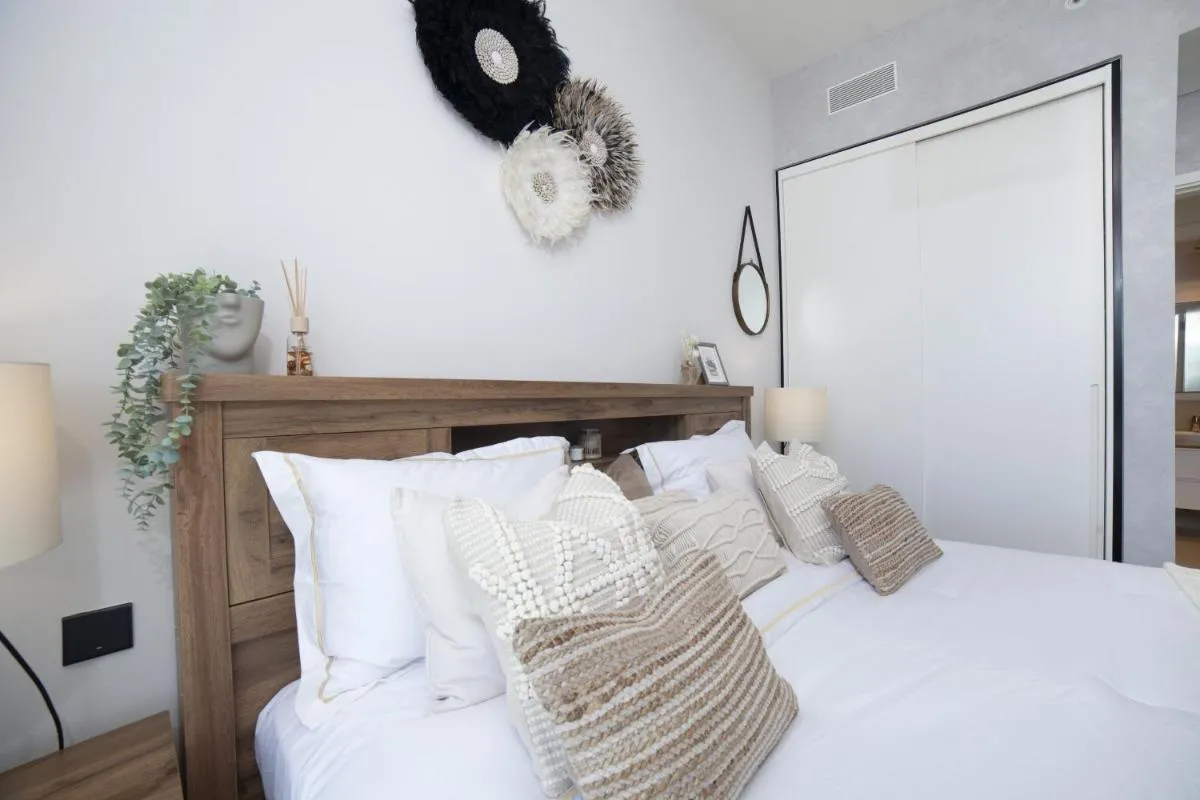 Image 6 of Modern Boho 1br Sleeps4, Balcony,Pool,Gym,DXBHills