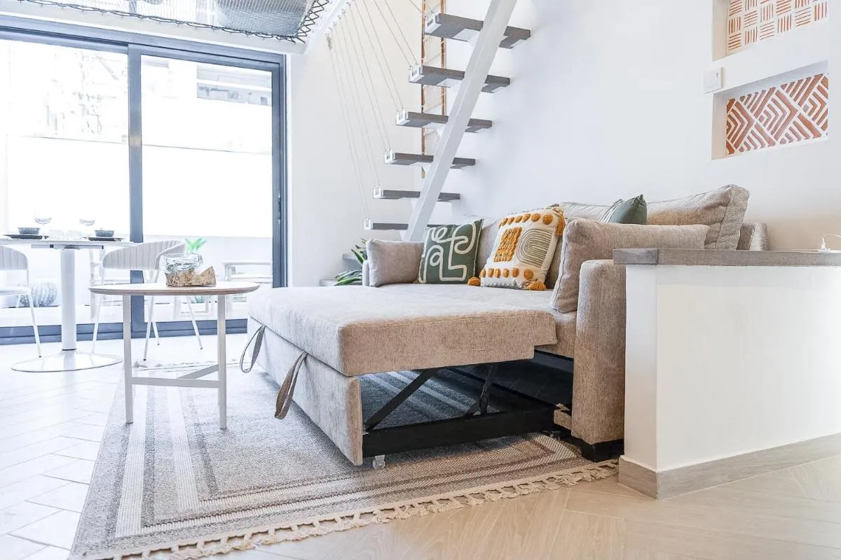 Image 1 of Relax & Recharge Studio Loft with hanging net