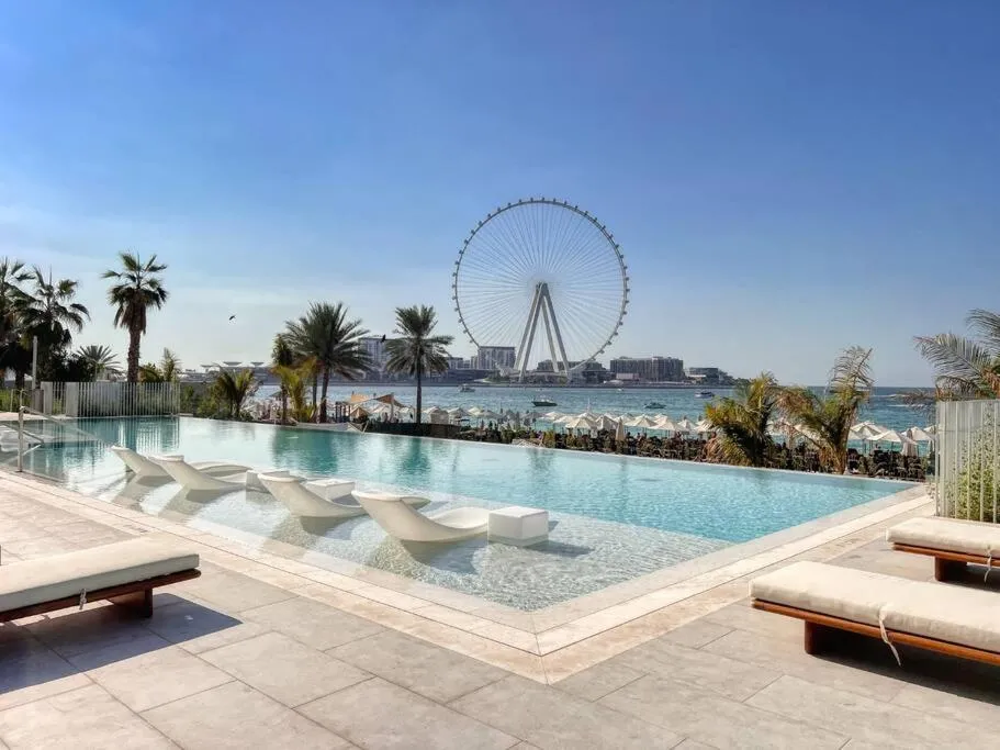Image of Stunning 2BR with Sea and Ain Dubai View at JBR
