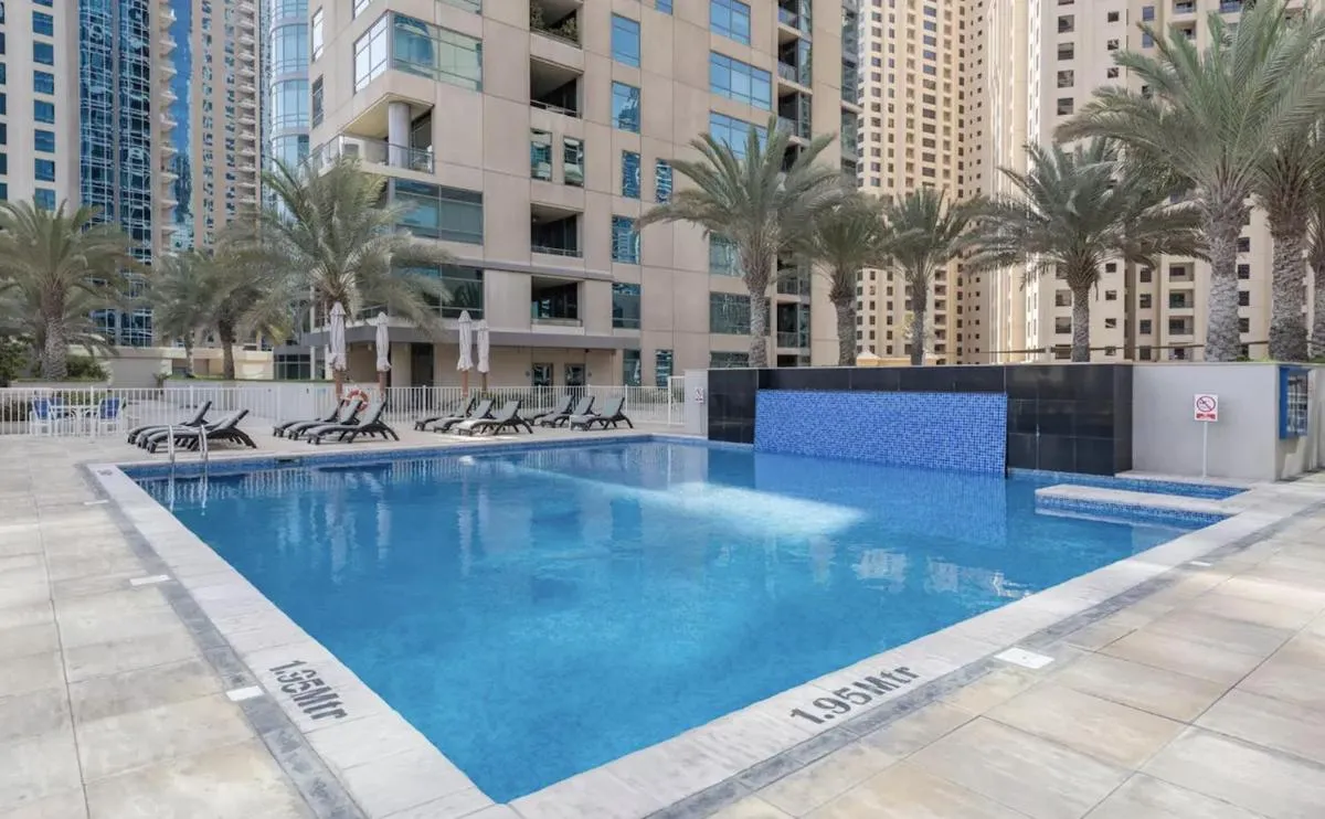 Image 5 of Trendy Bright Apartment with Marina, Pool and Ain Views