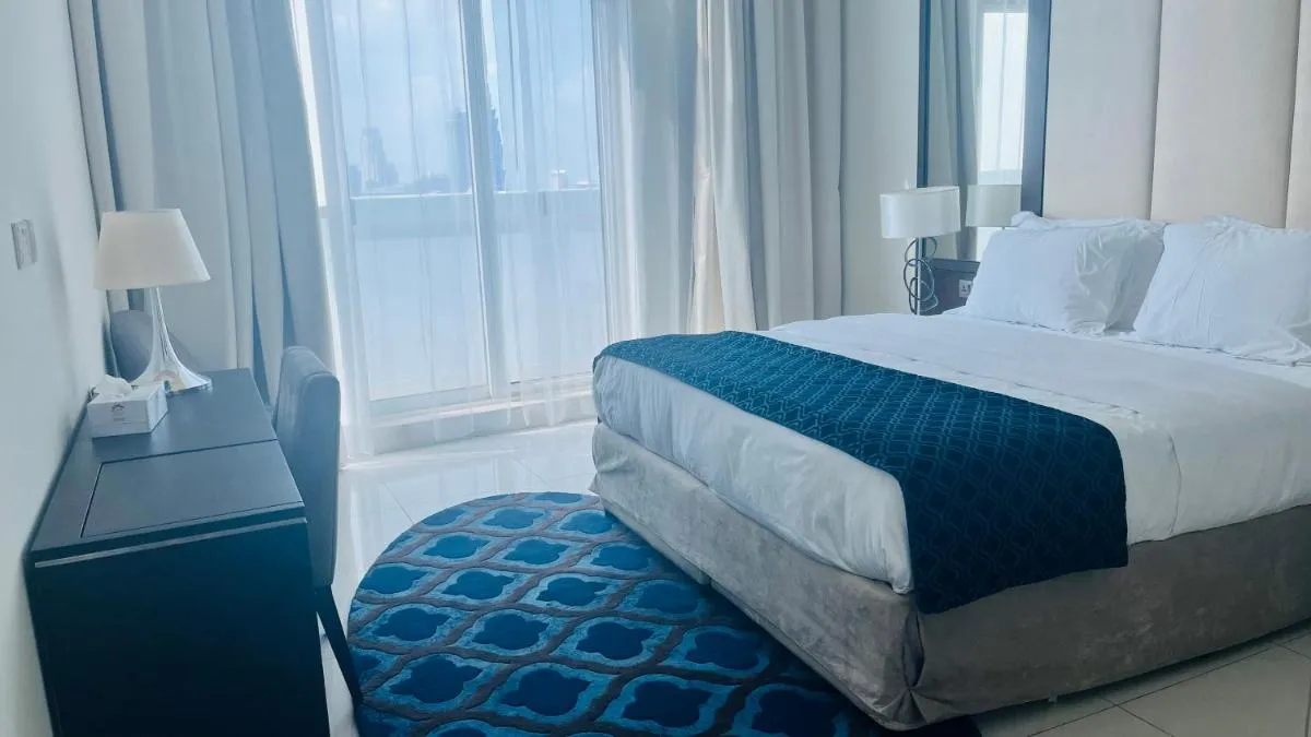 Image of Walking distance to dubai mall Full burj Khalifa view and fountain view new year full fireworks view 2BR